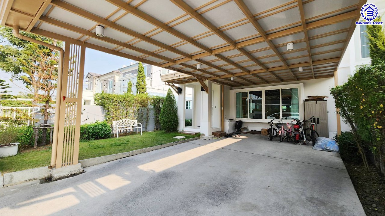 *****บ้านแฝดมือสองนนทบุรี โครงการ อัญญา ราชพฤกษ์-นครอินทร์ เนื้อที่ 48 ตร.ว. พื้นที่ใช้สอย 146 ตร.ม. ฟังก์ชัน 3 ห้องนอน 2 ห้องน้ำ 2 ที่จอดรถ พร้อมเข้าอยู่ บนทำเลเดินทางสะดวก เชื่อมต่อถนนกาญจนาภิเษก ถนนรัตนาธิเบศร์ ถนนนครอินทร์ ใกล้รถไฟฟ้าสายสีม่วง "สถานีบางพลู"