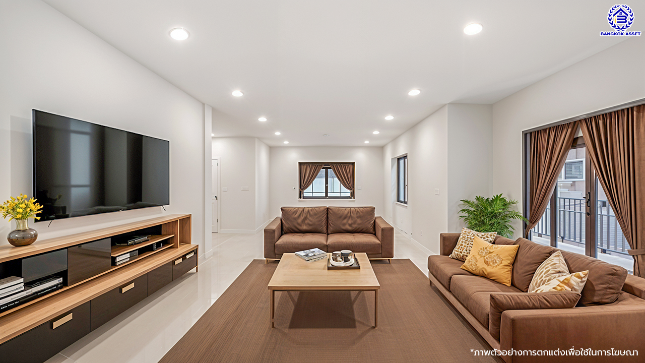 บ้านมือสองตกแต่งใหม่ โครงการ ชัยพฤกษ์ บางบัวทอง เนื้อที่ 82.4 ตร.ว. พื้นที่ใช้สอย 254.31 ตร.ม. ฟังก์ชัน 3 ห้องนอน 3 ห้องน้ำ จอดรถได้ 2 คัน พร้อม Facilities โครงการครบครัน ทำเลติดถนนบางกรวย-ไทรน้อย เชื่อมต่อถนนกาญจนาภิเษก ใกล้เซ็นทรัลเวสต์เกต และรถไฟฟ้าสายสีม่วง "สถานีบางพลู"