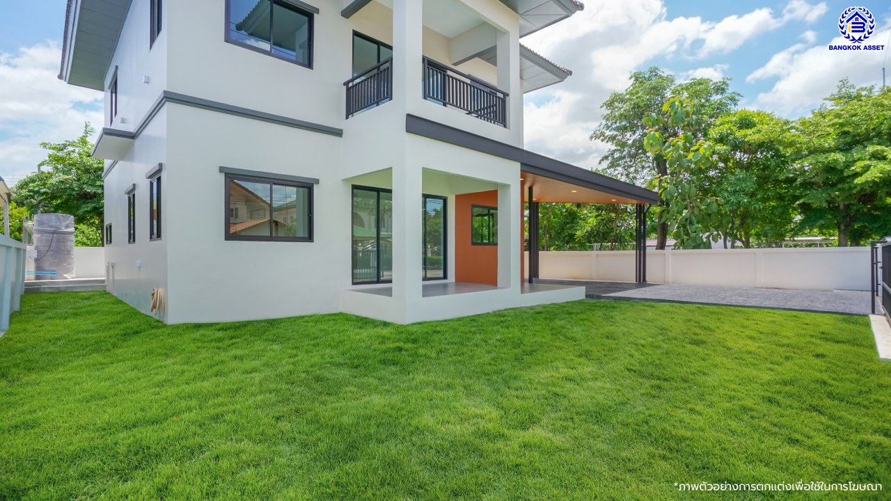 บ้านมือสองตกแต่งใหม่ โครงการ ประดับดาว1-4 ราชพฤกษ์-รัตนาธิเบศร์ ตกแต่งครบครัน พร้อมอยู่ บนเนื้อที่ 90.2 ตร.ว. พื้นที่ใช้สอย 257.02 ตร.ม. พร้อมฟังก์ชัน 3 ห้องนอน 3 ห้องน้ำ 1 ห้องอเนกประสงค์ จอดรถได้ 2 คัน พื้นที่ใช้สอยกว้างขวาง บนทำเลที่ดีที่สุด เชื่อมต่อได้หลายเส้นทาง ใกล้รถไฟฟ้าสายสีม่วง "สถานีบางรักน้อยท่าอิฐ"