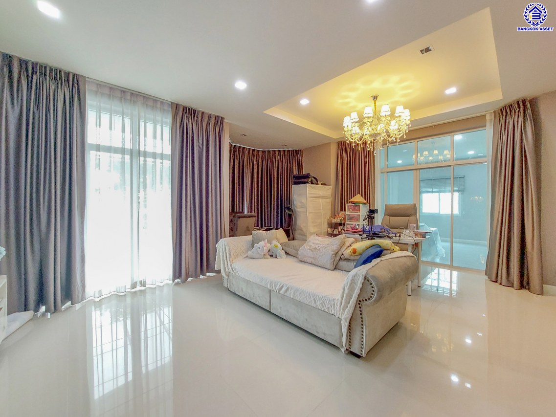 *****บ้านเดี่ยวมือสองนนทบุรี โครงการ บางกอกบูเลอวาร์ด ราชพฤกษ์-พระราม5 หลังมุม เนื้อที่ 69 ตร.ว. พื้นที่ใช้สอย 300 ตร.ม. บนสังคมคุณภาพ SC Asset* ฟังก์ชันพร้อม 3 ห้องนอน 4 ห้องน้ำ จอดรถได้ 2 คัน พร้อมแถมฟรี! เครื่องปรับอากาศ 5 เครื่อง, เครื่องทำน้ำอุ่น 2 เครื่อง บนทำเลติดถนนราชพฤกษ์ ใกล้จุดทางด่วนศรีรัช และเพียง 10 ถึงรถไฟฟ้า "สถานีบางรักใหญ่"