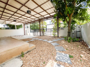 *****บ้านแฝดมือสองนนทบุรี โครงการ คาซ่าเพรสโต้ วงแหวน-ปิ่นเกล้า เนื้อที่กว้าง 35 ตร.ว. พื้นที่ใช้สอย 135 ตร.ม. ฟังก์ชัน 3 ห้องนอน 2 ห้องน้ำ 2 ที่จอดรถ บ้านสวยสภาพดี สิ่งแวดล้อมดี พร้อมแถมฟรี! เครื่องปรับอากาศ บนทำเลดี เชื่อมต่อถนนกาญจนาภิเษก, ถนนรัตนาธิเบศร์  และใกล้รถไฟฟ้าสายสีม่วง "สถานีสามแยกบางใหญ่" ในราคาสุดคุ้ม!