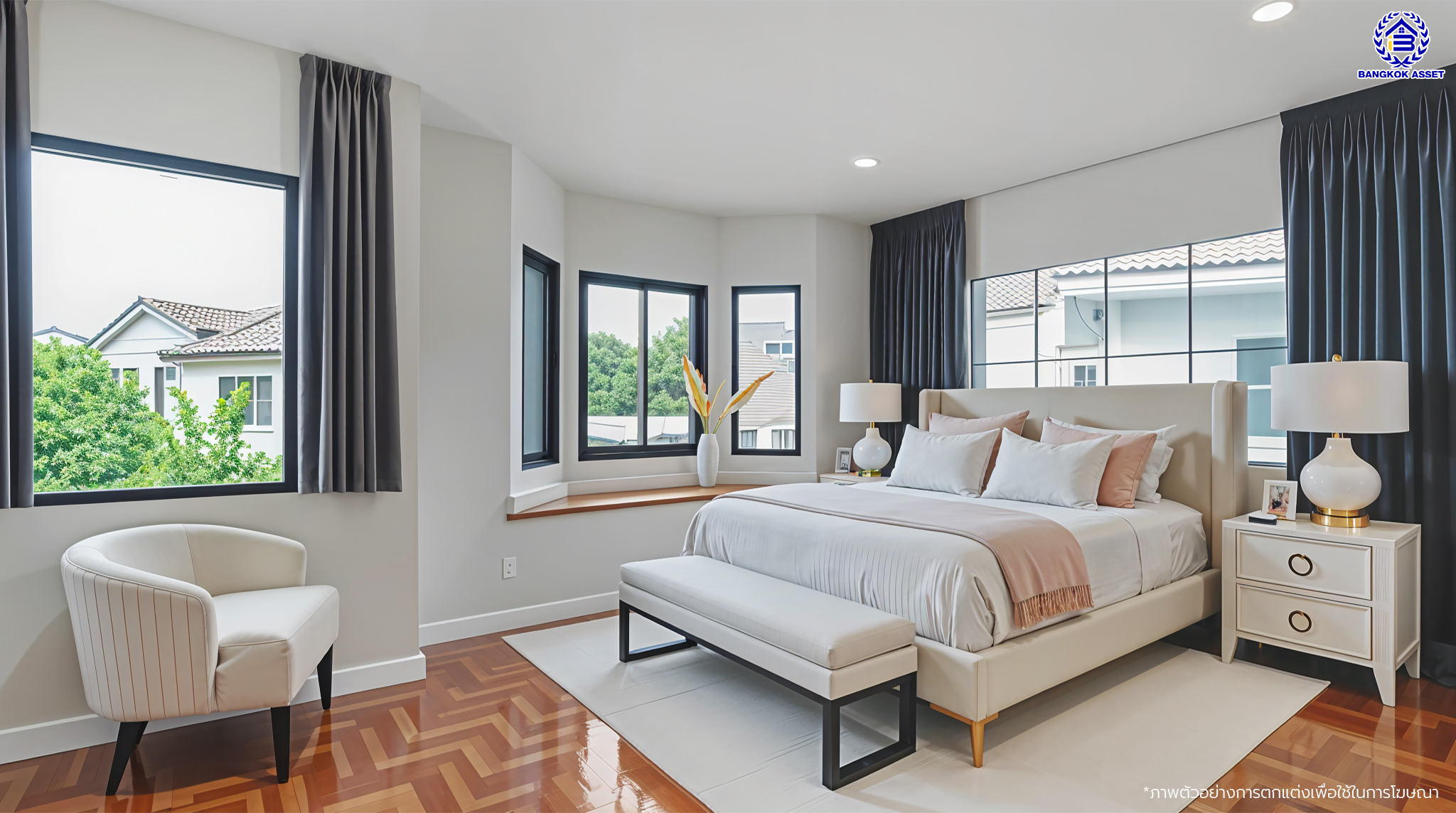 บ้านมือสองตกแต่งใหม่ แบรนด์ LH โครงการ มัณฑนา ราชพฤกษ์ เนื้อที่ 58.5 ตร.ว. พื้นที่ใช้สอย 177.21 ตร.ม. ฟังก์ชัน 3 ห้องนอน 3 ห้องน้ำ จอดรถได้ 2 คัน พร้อมพื้นที่รอบบ้านกว้างขวาง Facilities ตอบโจทย์ทุกกิจกรรม บนทำเลใกล้วงเวียนพระราม5 เซ็นทรัลเวสต์เกต และรถไฟฟ้าสายสีม่วง "สถานีบางรักน้อยท่าอิฐ"