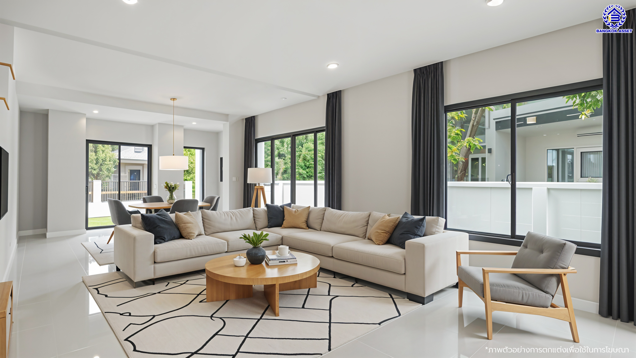 บ้านมือสองตกแต่งใหม่ โครงการ เนเบอร์โฮม วัชรพล เนื้อที่ 71.5 ตร.ว. พื้นที่ใช้สอย 231.98 ตร.ม. ฟังก์ชัน 4 ห้องนอน 3 ห้องน้ำ 2 ที่จอดรถ บนทำเลศักยภาพ เดินทางสะดวกเชื่อมต่อถนนสุขาภิบาล5 ถนนวัชรพล ถนนรามอินทรา ใกล้ห้างสรรพสินค้า Fashion Island และจุดขึ้นทางด่วน "รามอินทรา-อาจณรงค์"