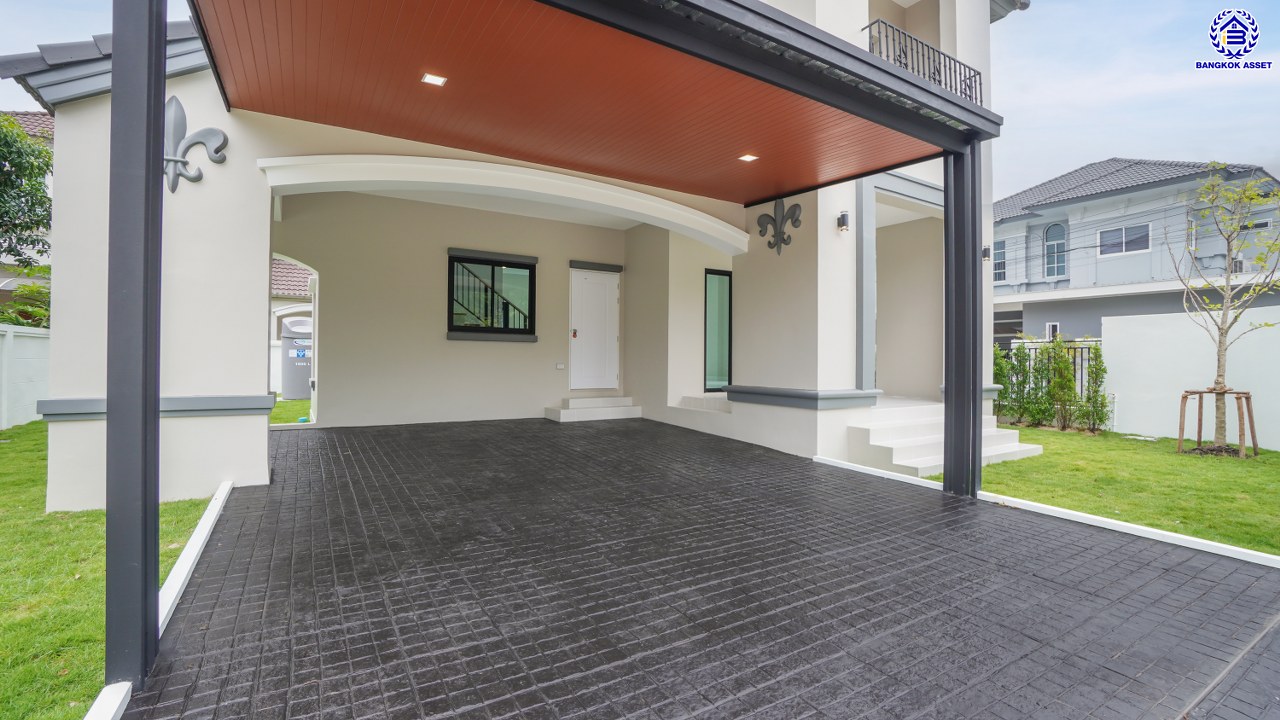 บ้านมือสองตกแต่งใหม่ บ้านเดี่ยวหลังมุม เดอะซิตี้1 ปิ่นเกล้า-พระราม5 ทำเลเดินทางสะดวก เชื่อมต่อถนนนครอินทร์ ถนนกาญจนาภิเษก ถนนราชพฤกษ์ ใกล้รถไฟฟ้าสายสีม่วง "สถานีแยกติวานนท์" บนเนื้อที่ 77 ตร.ว. พื้นที่ใช้สอย 225.52 ตร.ม. ฟังก์ชัน 3 ห้องนอน 3 ห้องน้ำ 2 ที่จอดรถ