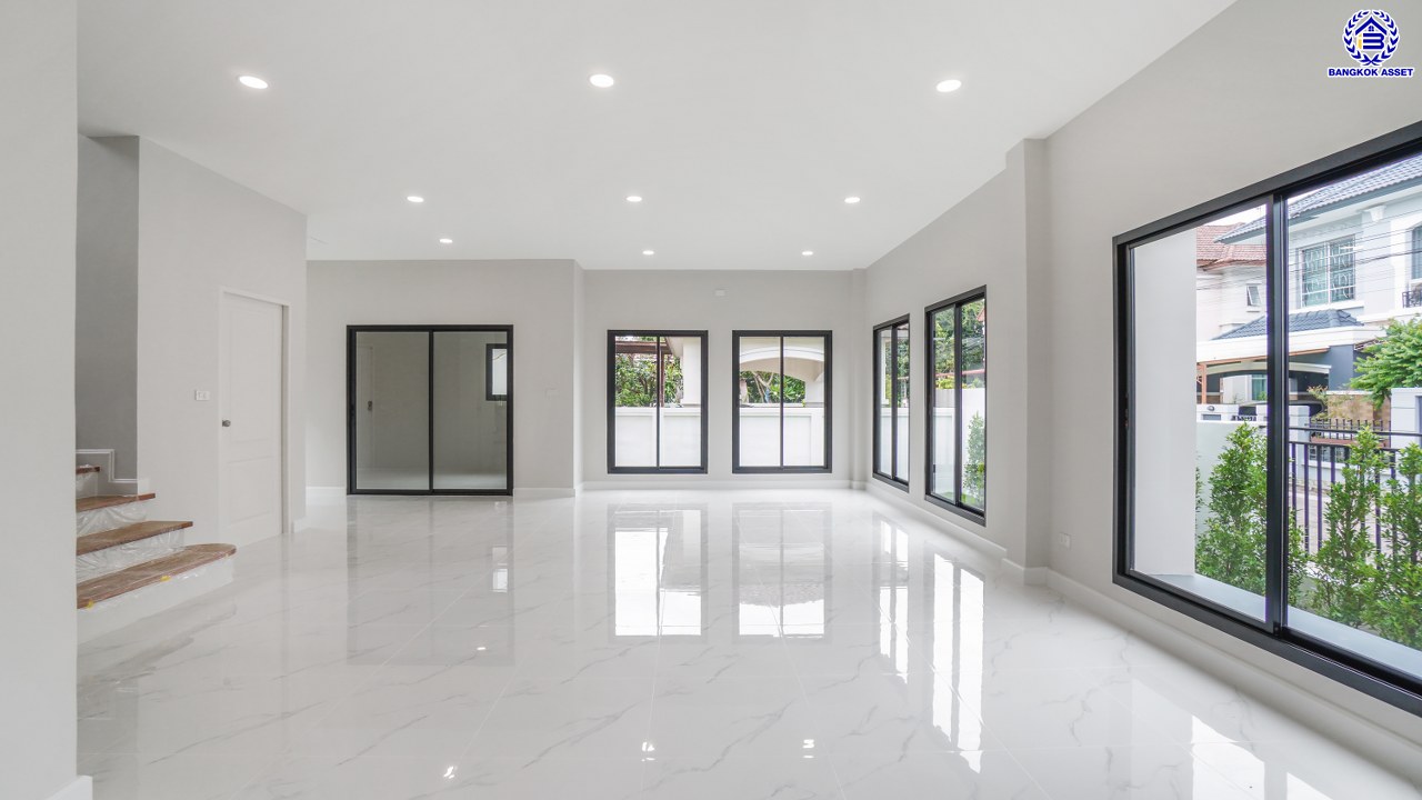 บ้านมือสองตกแต่งใหม่ บ้านเดี่ยวหลังมุม เดอะซิตี้1 ปิ่นเกล้า-พระราม5 ทำเลเดินทางสะดวก เชื่อมต่อถนนนครอินทร์ ถนนกาญจนาภิเษก ถนนราชพฤกษ์ ใกล้รถไฟฟ้าสายสีม่วง "สถานีแยกติวานนท์" บนเนื้อที่ 77 ตร.ว. พื้นที่ใช้สอย 225.52 ตร.ม. ฟังก์ชัน 3 ห้องนอน 3 ห้องน้ำ 2 ที่จอดรถ