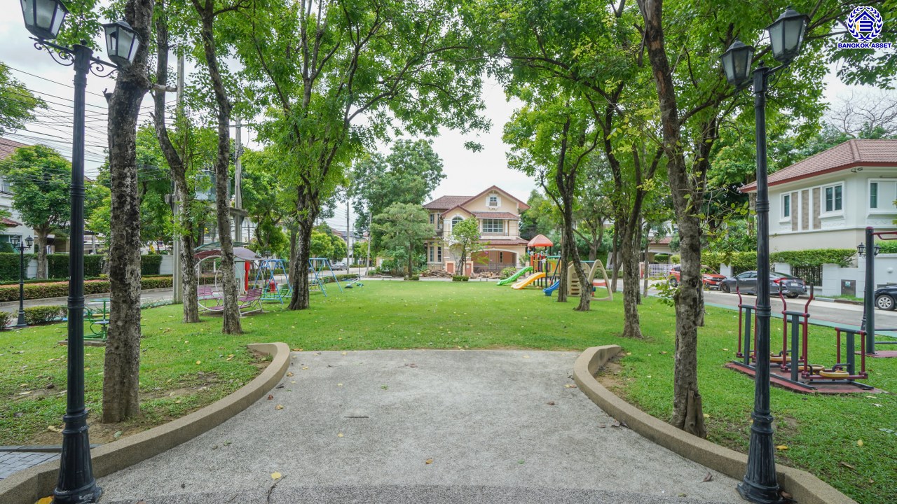 บ้านมือสองตกแต่งใหม่ บ้านเดี่ยวหลังมุม เดอะซิตี้1 ปิ่นเกล้า-พระราม5 ทำเลเดินทางสะดวก เชื่อมต่อถนนนครอินทร์ ถนนกาญจนาภิเษก ถนนราชพฤกษ์ ใกล้รถไฟฟ้าสายสีม่วง "สถานีแยกติวานนท์" บนเนื้อที่ 77 ตร.ว. พื้นที่ใช้สอย 225.52 ตร.ม. ฟังก์ชัน 3 ห้องนอน 3 ห้องน้ำ 2 ที่จอดรถ