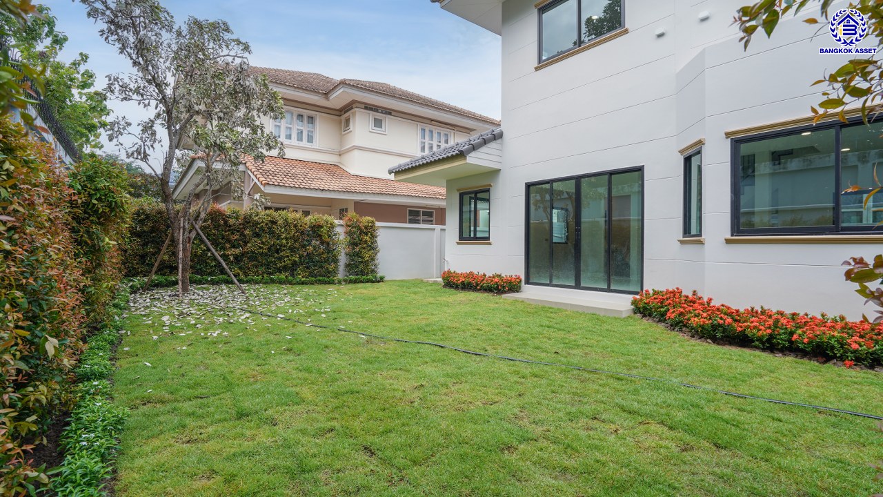 บ้านมือสองตกแต่งใหม่ โครงการ โชคชัยปัญจทรัพย์44 ปิ่นเกล้า-บรมราชชนนี หลังมุม หน้าบ้านไม่ชนใคร พื้นที่เยอะ เนื้อที่กว่า 80 ตร.ว. พื้นที่ใช้สอย 218.61 ตร.ม. ฟังก์ชัน 3 ห้องนอน 3 ห้องน้ำ จอดรถได้ 2 คัน พื้นที่รอบบ้านกว้างขวาง ตอบโจทย์ทุกการเดินทาง บนทำเลศักยภาพ ติดถนนบรมราชชนนี เชื่อมต่อทางคู่ขนานลอยฟ้า ใกล้ ม.มหิดล และเซ็นทรัลศาลายา