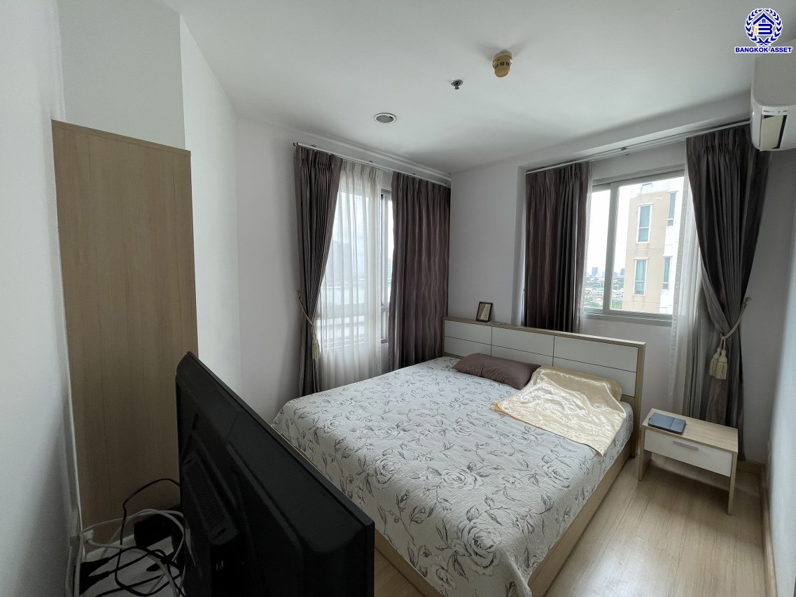 คอนโดมิเนียมมือสองกรุงเทพมหานคร โครงการ เซ็นทริค ซีน รัชวิภา พื้นที่ใช้สอย 70.40 ตร.ม. ฟังก์ชัน 2 ห้องนอน 2 ห้องน้ำ พร้อมของแถมอีกหลายรายการ ทำเลดีเชื่อมต่อถนนกรุงเทพ-นนทบุรี, ถนนวงศ์สว่าง, ถนนนครอินทร์ ติดใกล้รถไฟฟ้าสายสีม่วง "สถานีวงศ์สว่าง" ใกล้จุดขึ้นทางด่วน "ศรีรัช"