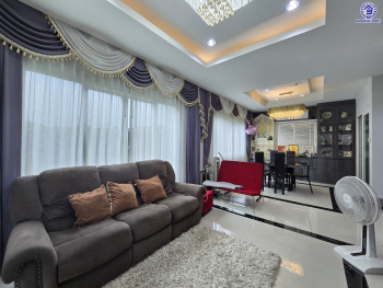 บ้านเดี่ยวมือสองนนทบุรี โครงการ ซื่อตรง โคซี่ บางบัวทอง หลังมุม เนื้อที่ 85.20 ตร.ว. พื้นที่ใช้สอย 160 ตร.ม. ฟังก์ชัน 4 ห้องนอน 3 ห้องน้ำ 2 ที่จอดรถ แถมฟรี! เครื่องปรับอากาศ, เครื่องทำน้ำอุ่น พร้อมเข้าอยู่ ทำเลเดินทางสะดวก เชื่อมต่อถนนกาญจนาภิเษก, ถนนปทุมธานี-บางเลน ใกล้รถไฟฟ้าสายสีม่วง "สถานีคลองบางไผ่"