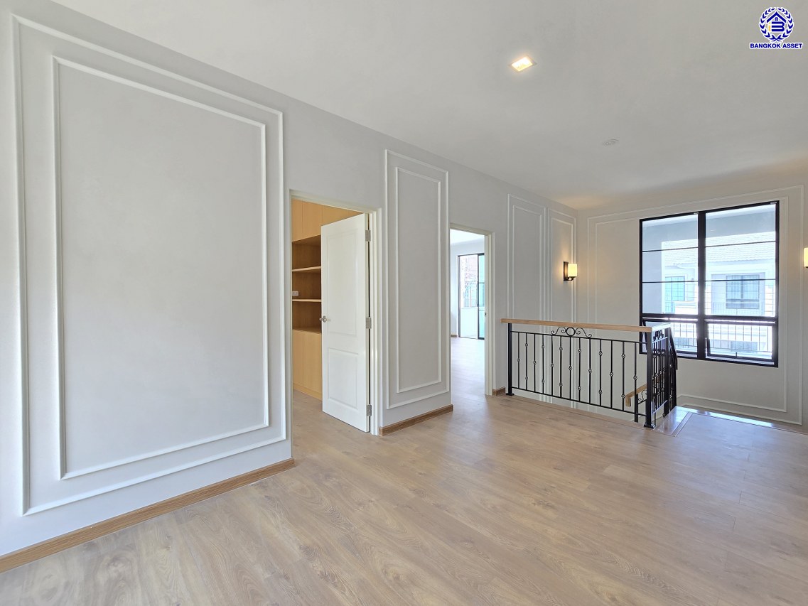 บ้านเดี่ยวมือสอง โครงการ ลัดดารมย์ พุทธมลฑลสาย3 หลังมุม เนื้อที่ 103.20 ตร.ว. พื้นที่ใช้สอย 354 ตร.ม. ฟังก์ชัน 4 ห้องนอน 6 ห้องน้ำ 1 ห้องแม่บ้าน 3 ที่จอดรถ แถมฟรี! เครื่องปรับอากาศ 4 เครื่อง พร้อมเข้าอยู่ได้ทันที โครงการบนทำเลเดินทางสะดวก เชื่อมต่อถนนพุทธมณฑลสาย3 ถนนบรมราชชนนี ถนนวงแหวนกาญจนาภิเษก ใกล้ห้างสรรพสินค้าเซ็นทรัล ศาลายา