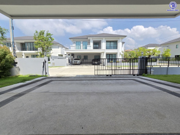 บ้านเดี่ยวมือสอง โครงการ ลัดดารมย์ พุทธมลฑลสาย3 หลังมุม เนื้อที่ 103.20 ตร.ว. พื้นที่ใช้สอย 354 ตร.ม. ฟังก์ชัน 4 ห้องนอน 6 ห้องน้ำ 1 ห้องแม่บ้าน 3 ที่จอดรถ แถมฟรี! เครื่องปรับอากาศ 4 เครื่อง พร้อมเข้าอยู่ได้ทันที โครงการบนทำเลเดินทางสะดวก เชื่อมต่อถนนพุทธมณฑลสาย3 ถนนบรมราชชนนี ถนนวงแหวนกาญจนาภิเษก ใกล้ห้างสรรพสินค้าเซ็นทรัล ศาลายา