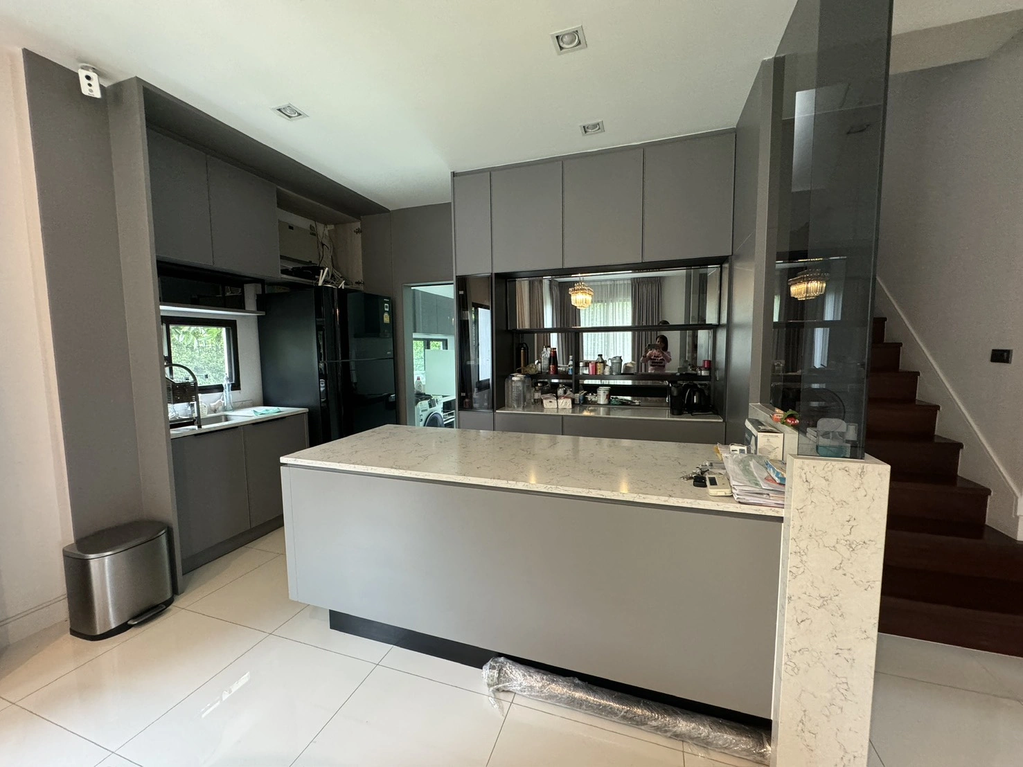 ขายบ้านเดี่ยว 2 ชั้น นันทวัน ปิ่นเกล้า-ราชพฤกษ์ พร้อมเข้าอยู่ ทำเลติดถนนใหญ่