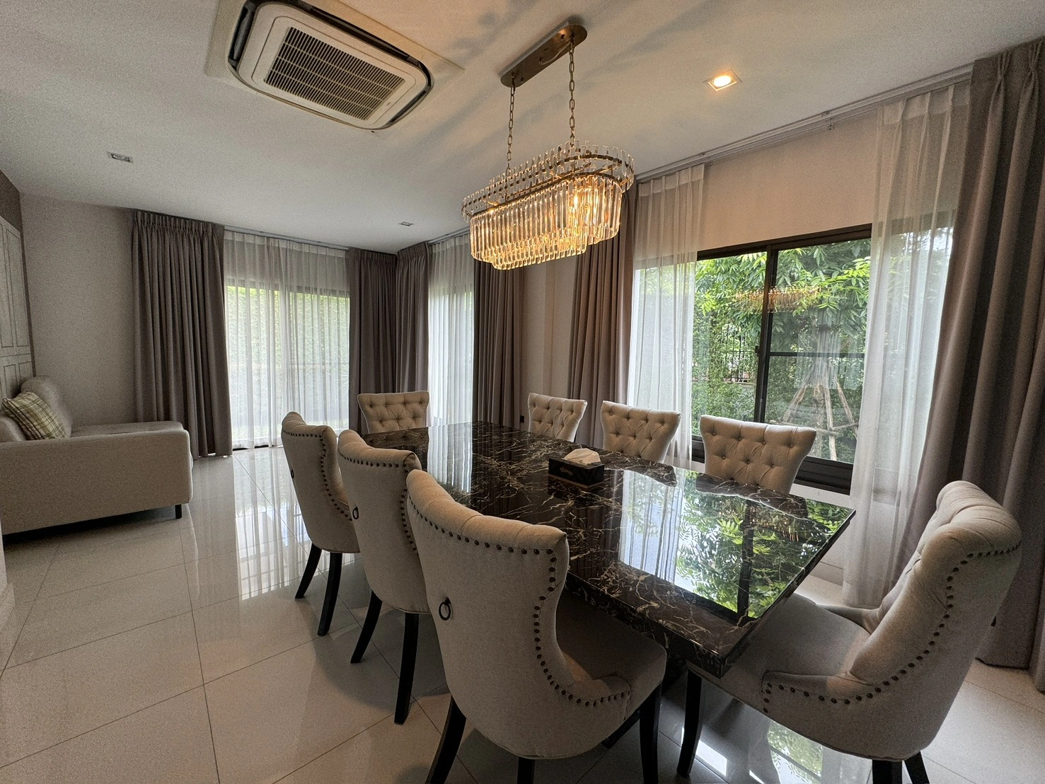 ขายบ้านเดี่ยว 2 ชั้น นันทวัน ปิ่นเกล้า-ราชพฤกษ์ พร้อมเข้าอยู่ ทำเลติดถนนใหญ่