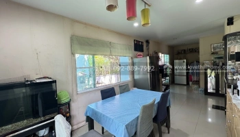 ขายบ้านเดี่ยว 2 ชั้น หมู่บ้านสารินซิตี้ บ้านเฉลียงจันทร์ พระราม2 ซอยเจษฎาวิถี พื้นที่ 145.7 ตรว. พร้อมอยู่ ราคาถูกที่สุดในโครงการ ใกล้ตลาดสดมหาชัยเมืองใหม่