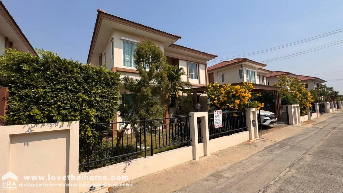 ขาย/ให้เช่า บ้านเดี่ยว 2 ชั้น หมู่บ้านไอลีฟ พาร์ค1 พระราม2 ถนนแสมดำ พื้นที่ 52.5 ตรว. ถูกที่สุดในโครงการนี้แล้ว ใกล้เซ็นทรัล พระราม2