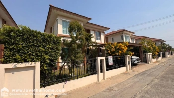 ขาย/ให้เช่า บ้านเดี่ยว 2 ชั้น หมู่บ้านไอลีฟ พาร์ค1 พระราม2 ถนนแสมดำ พื้นที่ 52.5 ตรว. ถูกที่สุดในโครงการนี้แล้ว ใกล้เซ็นทรัล พระราม2