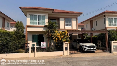 ขาย/ให้เช่า บ้านเดี่ยว 2 ชั้น หมู่บ้านไอลีฟ พาร์ค1 พระราม2 ถนนแสมดำ พื้นที่ 52.5 ตรว. ถูกที่สุดในโครงการนี้แล้ว ใกล้เซ็นทรัล พระราม2