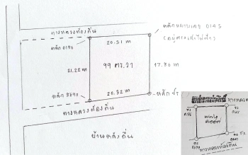 ขายที่ดิน โนนฝรั่ง หัวทะเล นครราชสีมา