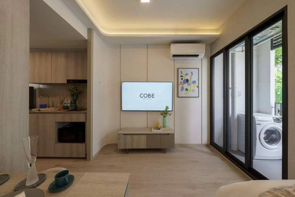 ขายดาวน์คอนโด COBE Kaset-Sripatum ชั้น 18 วิวโล่ง ทำเลดี ติดถนนพหลโยธิน ใกล้ BTS บางบัว เพียง 0 เมตร