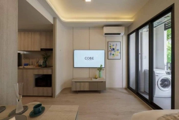 ขายดาวน์คอนโด COBE Kaset-Sripatum ชั้น 18 วิวโล่ง ทำเลดี ติดถนนพหลโยธิน ใกล้ BTS บางบัว เพียง 0 เมตร