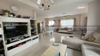 ขายบ้านเดี่ยว 2 ชั้น หมู่บ้านเดอะแกรนด์ พระราม2 โซนอินฟิเนีย ถนนพระราม2 พื้นที่ 76.4 ตรว. ใกล้เซ็นทรัลมหาชัย บ้านหลังมุม ราคาถูก