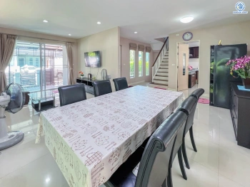 บ้านเดี่ยวมือสองปทุมธานี โครงการ ฮาบิเทียบอนด์ ราชพฤกษ์ แบรนด์คุณภาพจาก แสนสิริ เนื้อที่ 52.60 ตร.ว. พื้นที่ใช้สอย 169 ตร.ม. ฟังก์ชั่น 3 ห้องนอน 3 ห้องน้ำ 2 ที่จอด เชื่อมต่อทั้งถนนราชพฤกษ์ ,ถนนแจ้งวัฒนะ และ ใกล้จุดขึ้นทางด่วน "ศรีสมาน"