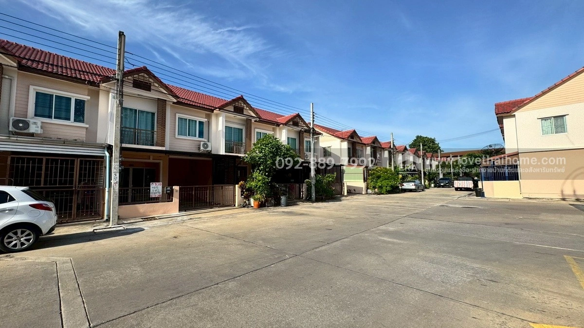 ขายทาวน์เฮ้าส์ 2 ชั้น หมู่บ้านพิศาล โครงการ19 ถนนเทียนทะเล ซอย7 แยก6-5 พื้นที่ 20 ตรว. ราคาถูก อยู่ถนนเมนหน้าโครงการ บ้านสภาพสวย พร้อมอยู่