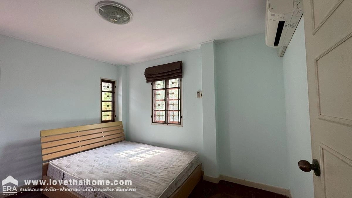 ขายบ้านเดี่ยว 2 ชั้น หมู่บ้านพาร์คเวย์โฮม ถนนราษฎร์พัฒนา ซอย22 พื้นที่ 50.1 ตรว. ราคาถูกที่สุดในโครงการนั้นแล้ว หลังริมพร้อมอยู่