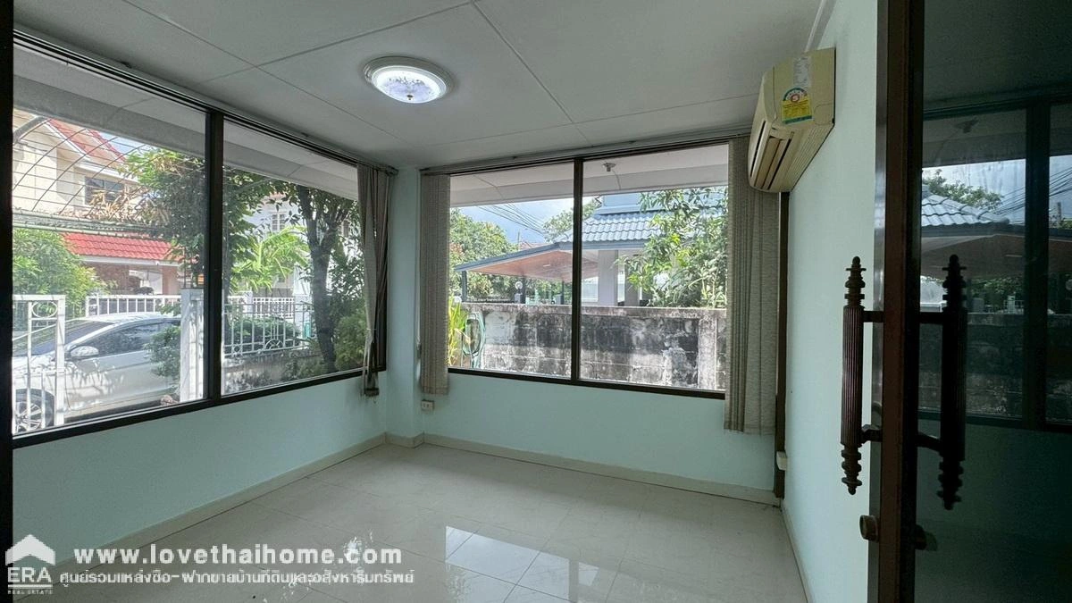 ขายบ้านเดี่ยว 2 ชั้น หมู่บ้านพาร์คเวย์โฮม ถนนราษฎร์พัฒนา ซอย22 พื้นที่ 50.1 ตรว. ราคาถูกที่สุดในโครงการนั้นแล้ว หลังริมพร้อมอยู่