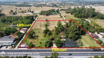 ขายที่ดิน ถนนบ้านนา-แก่งคอย พื้นที่ 16-3-27.6 ไร่ แปลงใหญ่สวยมาก เหมาะทำโฮมสเตย์,รีสอร์ท ราคาถูกสุดในย่านนั้น