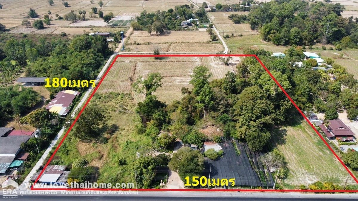 ขายที่ดิน ถนนบ้านนา-แก่งคอย พื้นที่ 16-3-27.6 ไร่ แปลงใหญ่สวยมาก เหมาะทำโฮมสเตย์,รีสอร์ท ราคาถูกสุดในย่านนั้น