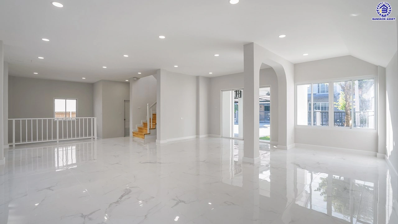 บ้านมือสองตกแต่งใหม่ โครงการ ปริญญดา เกษตร-นวมินทร์ แจ่มจันทร์ หลังมุม เนื้อที่ 58.30 ตร.ว. พื้นที่ใช้สอย 209.58 ตร.ม. ฟังก์ชัน 3 ห้องนอน 3 ห้องน้ำ 2 ที่จอดรถ บ้านทำเลเมือง การเดินทางสะดวกเชื่อมต่อถนนประเสริฐมนูกิจ ถนนรามอินทรา ถนนพหลโยธิน ใกล้เซ็นทรัล อีสต์วิลล์ โรงเรียนเลิศหล้า และใกล้จุดขึ้นทางด่