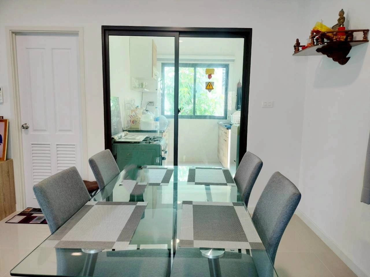 🚩ให้เช่า 🏡บ้านแฝด หลังริม 👉โมดิ วิลล่า บางนา ในบางเสาธง, สมุทรปราการ บ้านสวย พร้อมอยู่👈