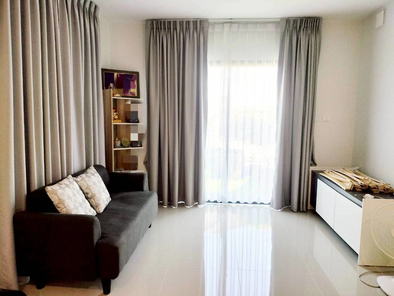 🚩ให้เช่า 🏡บ้านแฝด หลังริม 👉โมดิ วิลล่า บางนา ในบางเสาธง, สมุทรปราการ บ้านสวย พร้อมอยู่👈