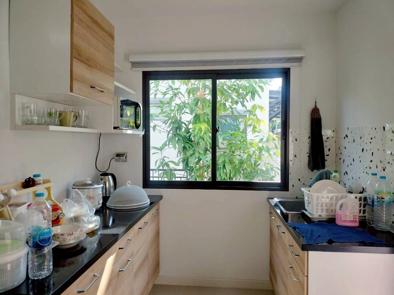 🚩ให้เช่า 🏡บ้านแฝด หลังริม 👉โมดิ วิลล่า บางนา ในบางเสาธง, สมุทรปราการ บ้านสวย พร้อมอยู่👈