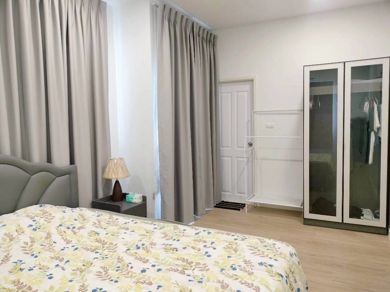 🚩ให้เช่า 🏡บ้านแฝด หลังริม 👉โมดิ วิลล่า บางนา ในบางเสาธง, สมุทรปราการ บ้านสวย พร้อมอยู่👈