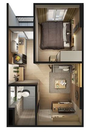 ขายคอนโดยู ทรี คอนโด @ แยกเกษตร อาคาร B ชั้น 5 ใกล้BTS เสนานิคม ซ.พหลโยธิน 34 แยก 11 - 6 จตุจักร กรุงเทพฯ