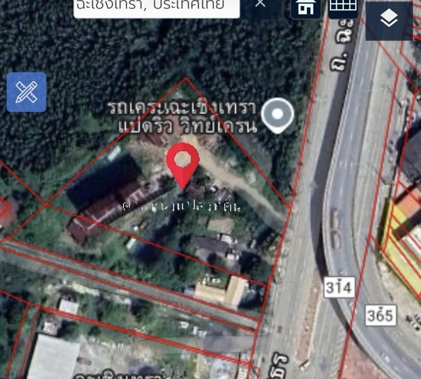 ขายที่ดิน 4 ไร่ 45 ตร.วา ติดถนนใหญ่ ทำเลทอง ใกล้โรบินสัน ตำบลโสธร