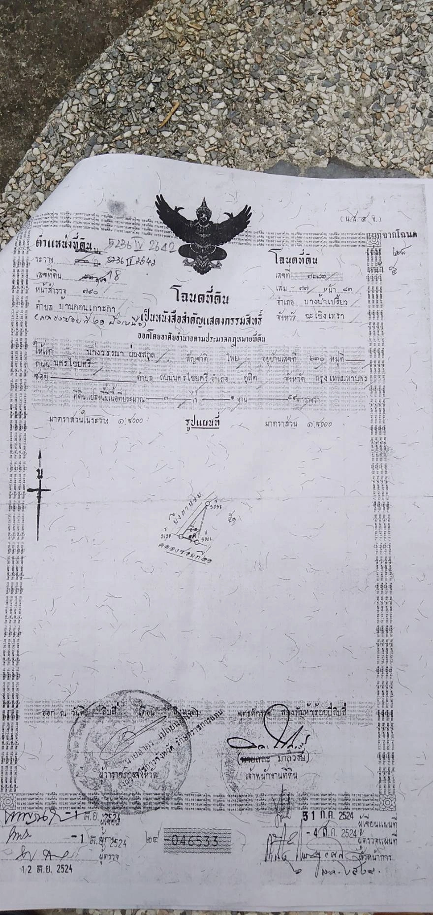 ขายที่ดิน คลอง 21 อำเภอบางน้ำเปรี้ยว จังหวัดฉะเชิงเทรา