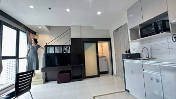 เจ้าของ ขาย - ให้เช่า IDEO MOBI RAMA9 - Duplex สไตล์โฮมออฟฟิศ 2ชั้น ติดรถไฟฟ้าใต้ดินMRT เซ็นทรัลพระราม9 Airport Link มักกะสัน, RCA ห้วยขวาง รัชดาภิเษก