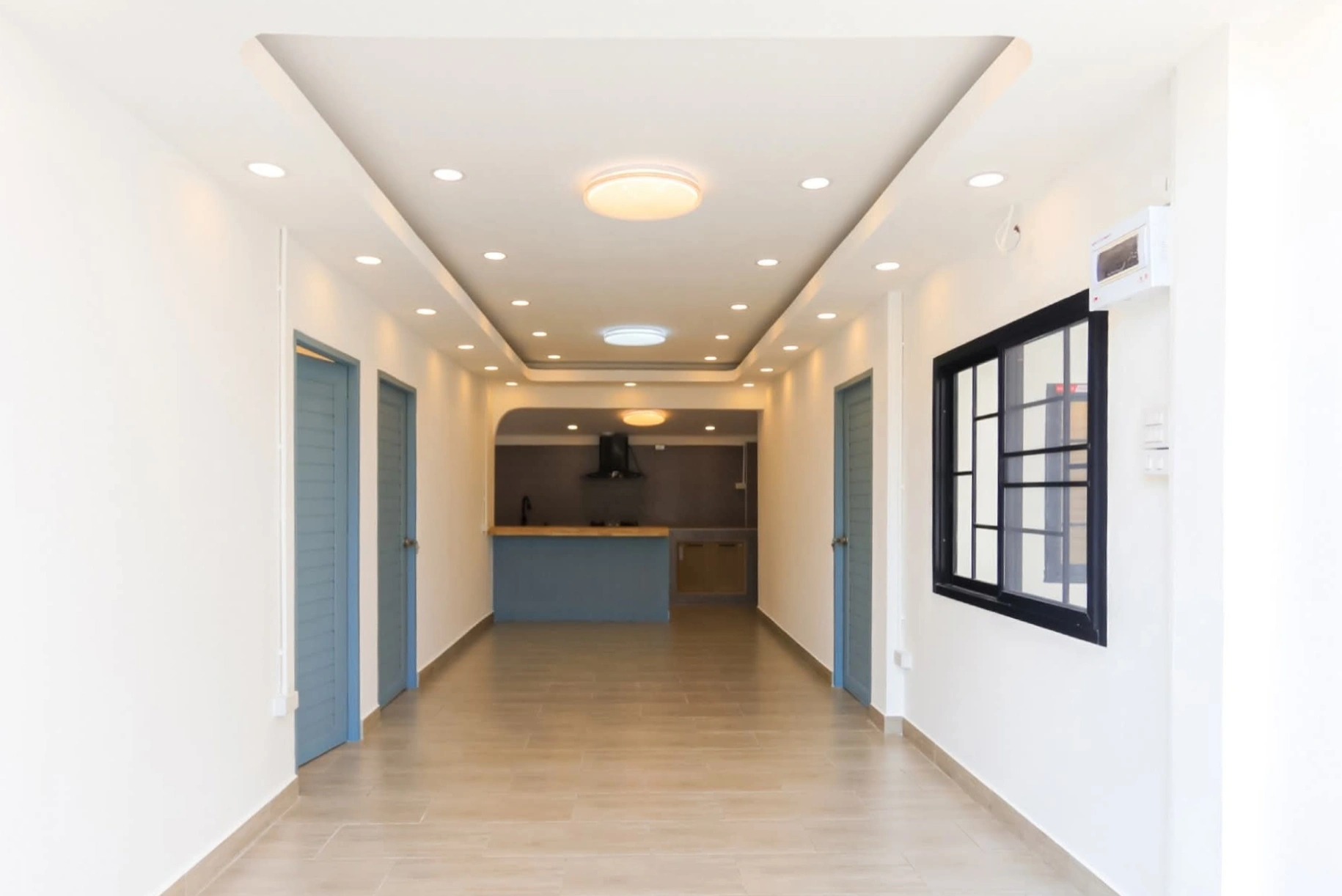 ทาวน์เฮ้าส์ หมู่บ้านเคหะธานี 2 นวลจันทร์ 56 บ้านรีโนเวทใหม่ ชั้นเดียว เนื้อที่ 36 ตร.วา 3 ห้องนอน 2 ห้องน้ำ เหมาะสำหรับอยู่กับพ่อแม่หรือวัยเกษียณ เดินสะดวก ปลอดภัย ใกล้โรงพยาบาล ตลาด และแหล่งชุมชน