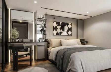 CM04378 ขายดาวน์ คอนโด โซ ออริจิ้น เกษตร อินเตอร์เชนจ์ So Origin Kaset Interchange ใกล้รถไฟฟ้า BTS สถานี ม.เกษตรศาสตร์ ประมาณ 150 เมตร