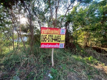 ขายด่วนที่ดินทำเลดี 96 ตรว ติดถนนคอนกรีตสาธารณะ ถมแล้ว ซ.เทพประทาน 1 อ.ไทรน้อย จ.นนทบุรี