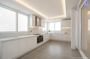 บ้านรีโนเวทใหม่ จาก Q.House โครงการ คาซ่าวิลล์ วัชรพล หลังมุม เนื้อที่ 129 ตร.ว. พื้นที่ใช้สอย 258.25 ตร.ม. ฟังก์ชัน 4 ห้องนอน 3 ห้องน้ำ จอดรถได้ 2 คัน Facilities ครบครัน บนทำเลเชื่อมต่อหลายเส้นทาง ถ.รามอินทรา ถ.สายไหม และถ.พหลโยธิน ใกล้สนามบินดอนเมือง ทางด่วน "รามอินทรา" และรถไฟฟ้าสายสีเขียว "สถานี