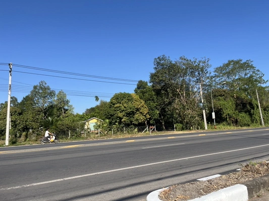 ขายที่ดิน 8 ไร่ 360 ตารางวา ตำบลสาริกา ติดถนนหลวงเส้นหลัก หน้ากว้าง 52 ม. ถมเต็มพื้นที่ ราคาถูกกว่าข้างเคียง