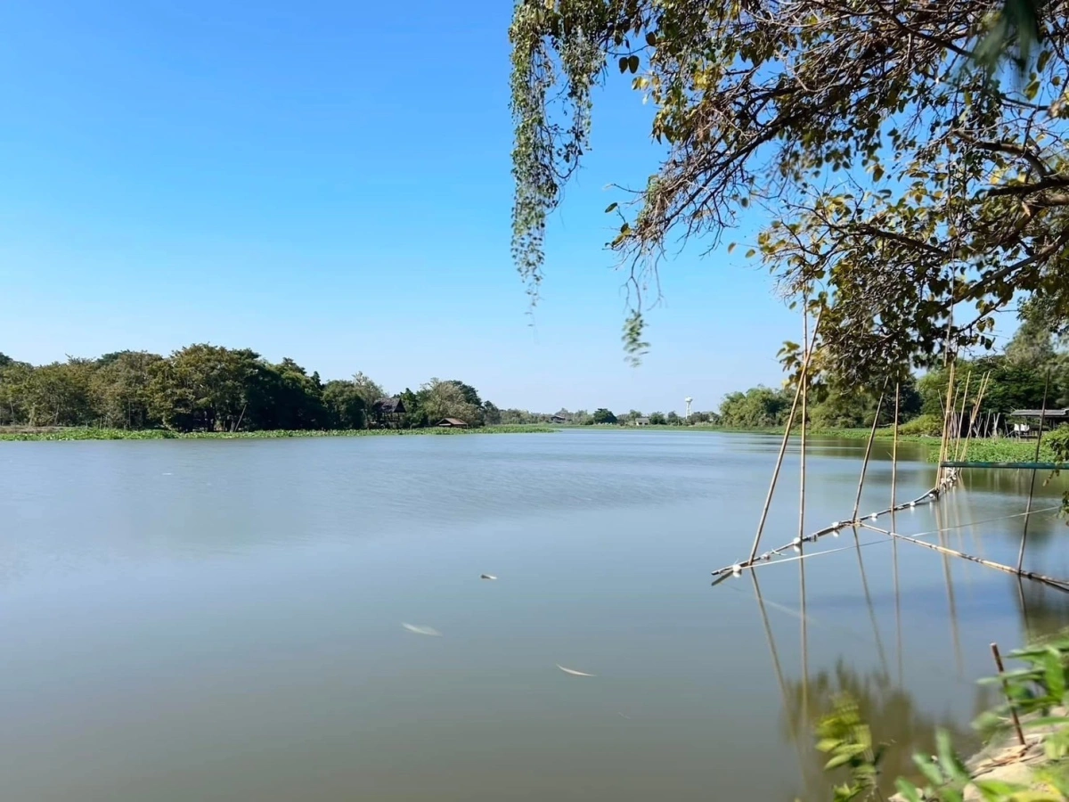 ขายที่ดินติดแม่น้ำนครชัยศรี จ.นครปฐม ทำเลดี ที่ดินถมแล้ว