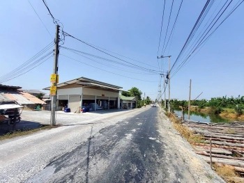 ขายด่วนที่ดินคลองโต๊ะใหม่ 100 ตรว ล้อมรั้วและทำกำแพงไว้แล้ว อ.บางบัวทอง จ.นนทบุรี