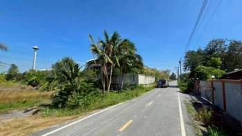 ขายด่วนที่ดินผังสีม่วง 466 ตรว ติดถนนลาดยางสาธารณะ ถนน นบ.3015 อ ไทรน้อย จ.นนทบุรี