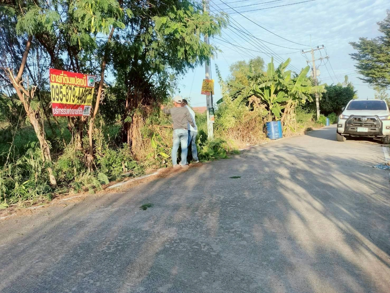 ขายถูกที่ดินใกล้วัดธรรมกาย 204  ตรว ติดถนนคอนกรีตสาธารณะ ซ.คลองสาม 10/15 อ.คลองหลวง จ.ปทุมธานี