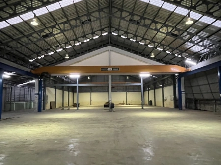 ให้เช่า โรงงาน โกดัง ติดถนนพระราม 2 กม.25 ต.นาดี พร้อมหอพัก